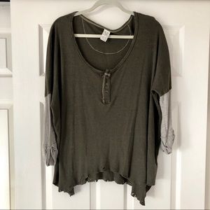 Distressed Baseball Tee